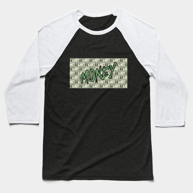 MONEY Baseball T-Shirt by TINEX